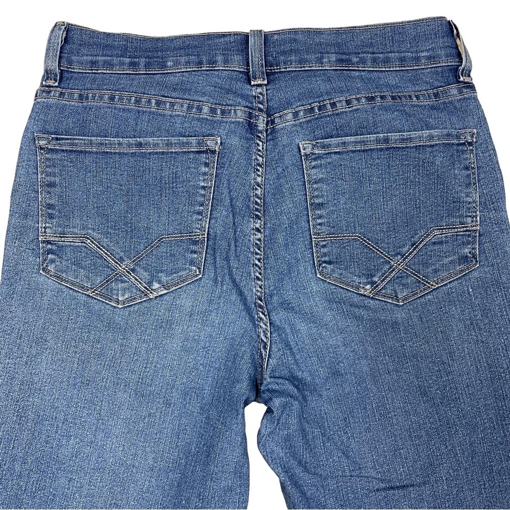 NYDJ Denim Jeans Women's Crop Lift Tuck Technology Medium Wash Size 8 - Picture 4 of 13
